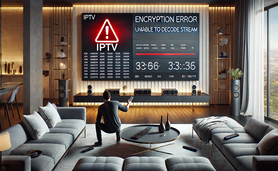 Common IPTV Encryption Errors and How to Fix Them